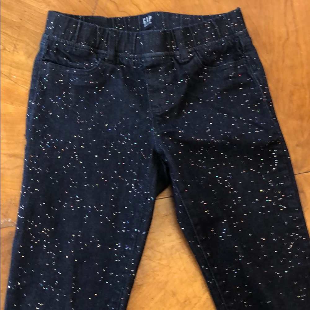 Gap Glitter Stretch Jegging